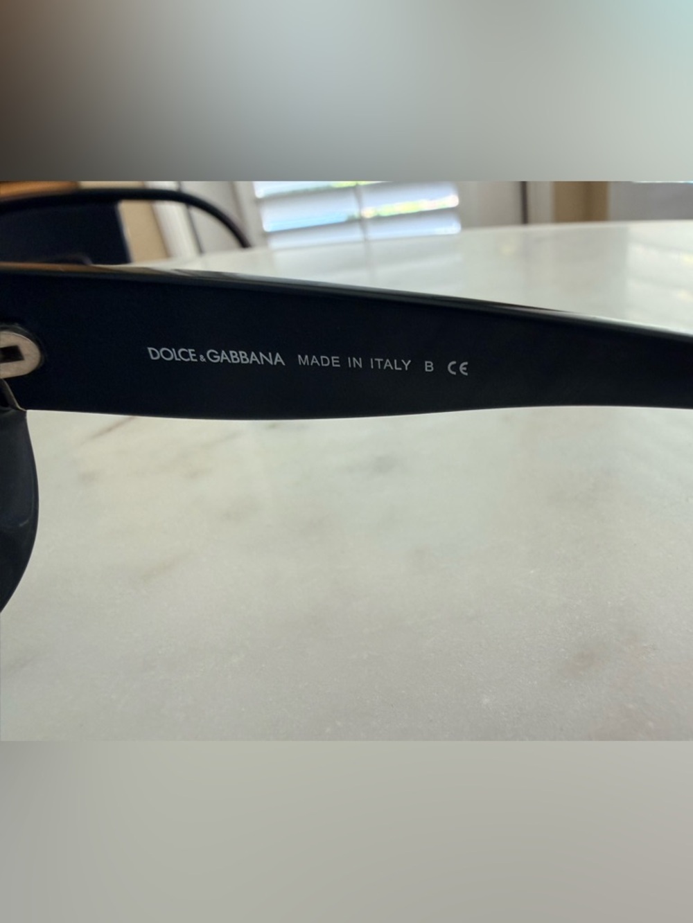 Dolce & Gabbana Black Oversized Gradient Lens Sunglasses - Picture 5 of 16